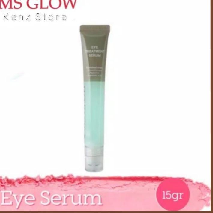 WD28S.. Populer .(FREE ONGKIR) Ms Glow Eye Cream Serum / krim untuk mata panda / krim penyamar garis