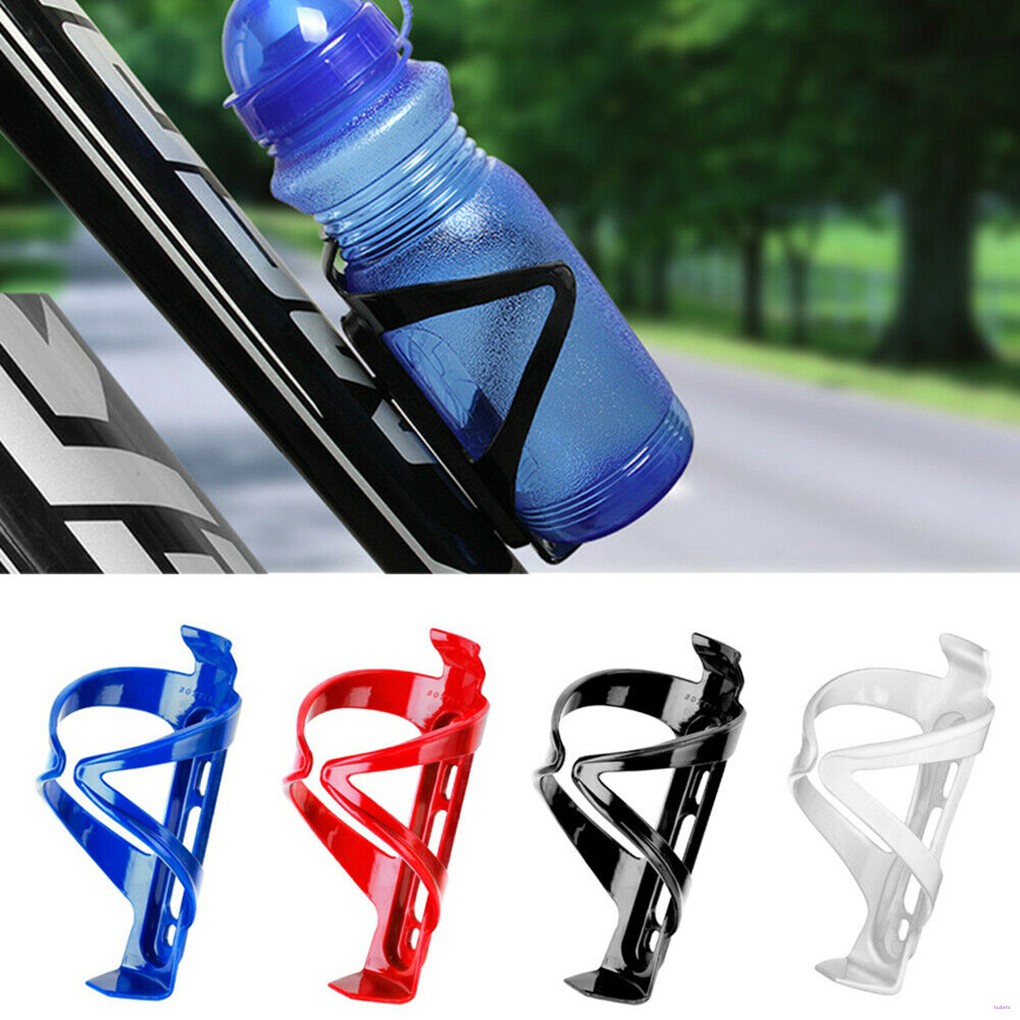 Bike Water Bottle Cage Mountain Bicycle Road Cycling Frame Mount Drinks Bottle Plastic Holder Bracket, Red