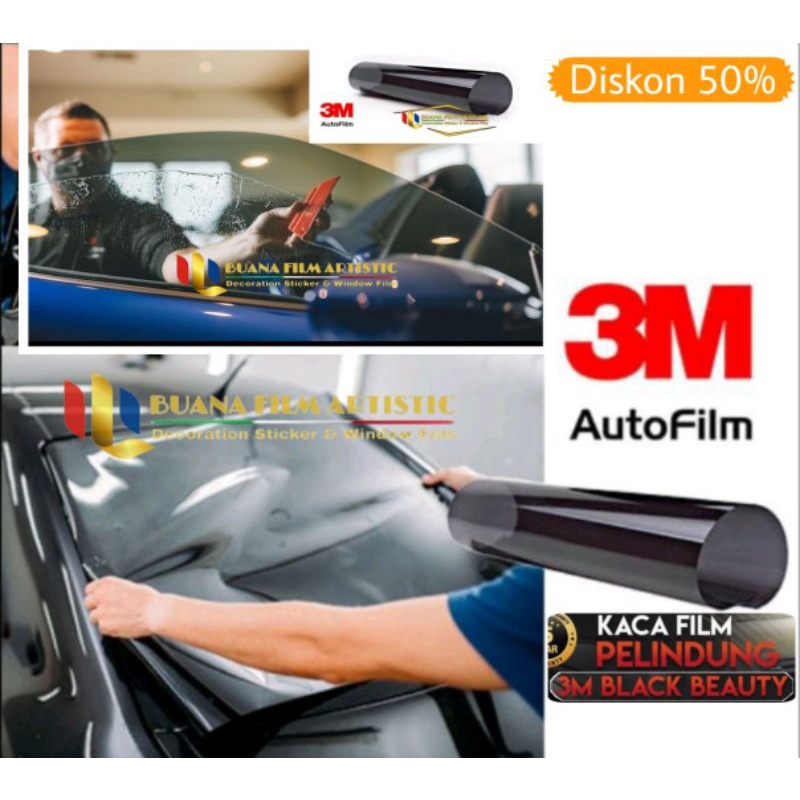 Kaca Film 3M Auto Film Black Beauty - Kaca Film Mobil 3M Promo