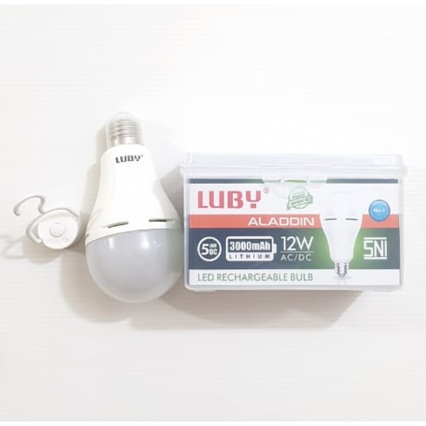 Luby Aladdin 12w Lampu Led Magic / Emergency / Ajaib / Bohlam