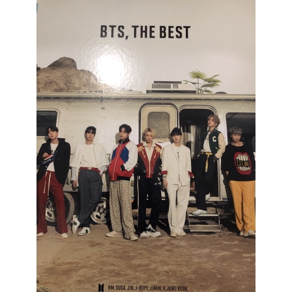 SHARING BTS THE BEST JAPAN FC STICKER