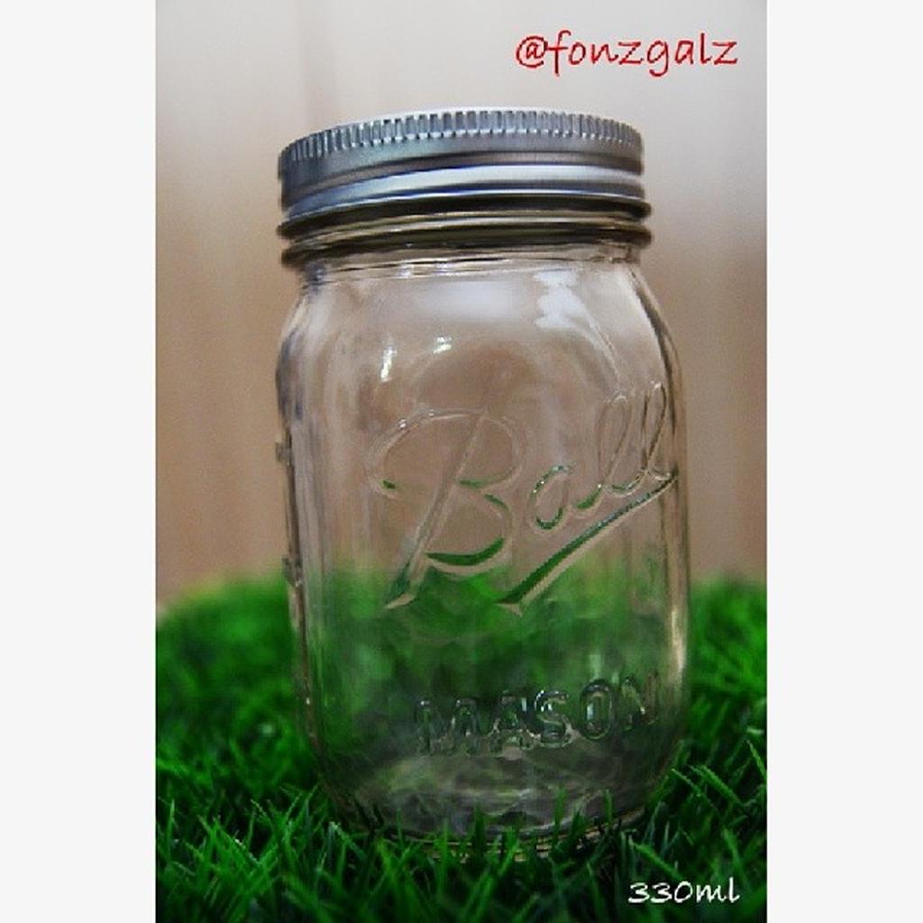 ball mason 330ml drinking jar