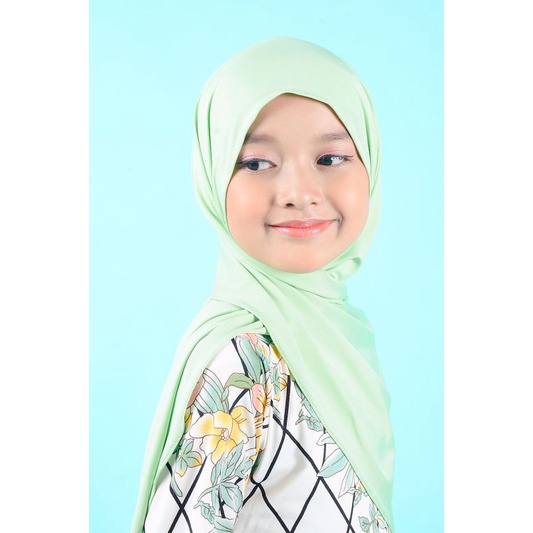 PASHMINA INSTANT UKURAN JUNIOR BESAR 7th-15th / HIJAB INSTANT ANAK TANGGUNG / PASTAN ANAK / KERUDUNG ANAK / HIJAB INSTANT