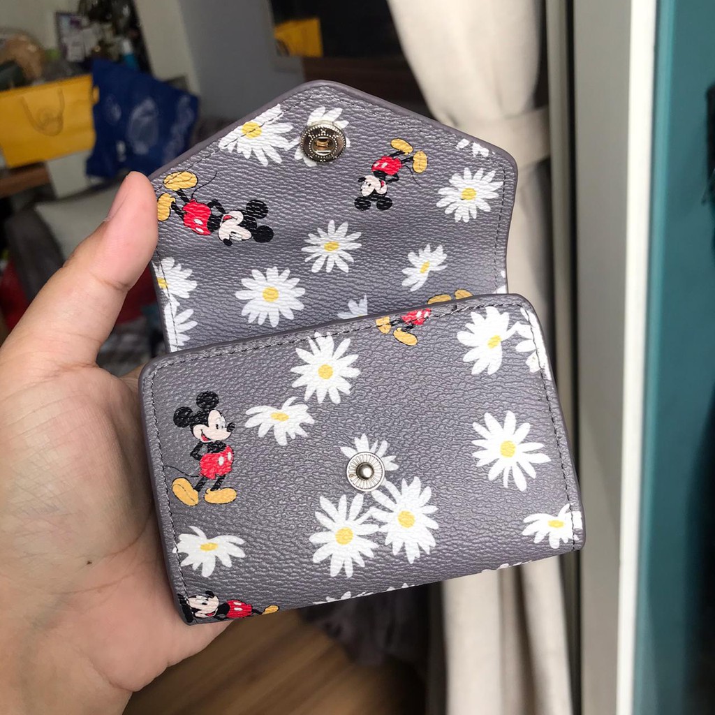 NEW MODEL DOMPET KARTU  CARD HOLDER MICKEY 6 WARNA 10,5x2x8cm