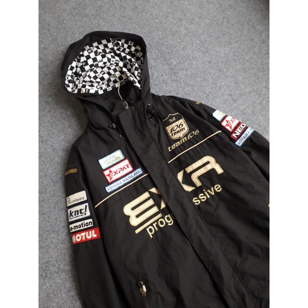 jaket racing motor exr second original