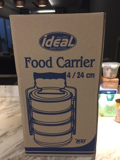 Ideal Rantang Makan Enamel Susun 4 Diameter 24 Cm