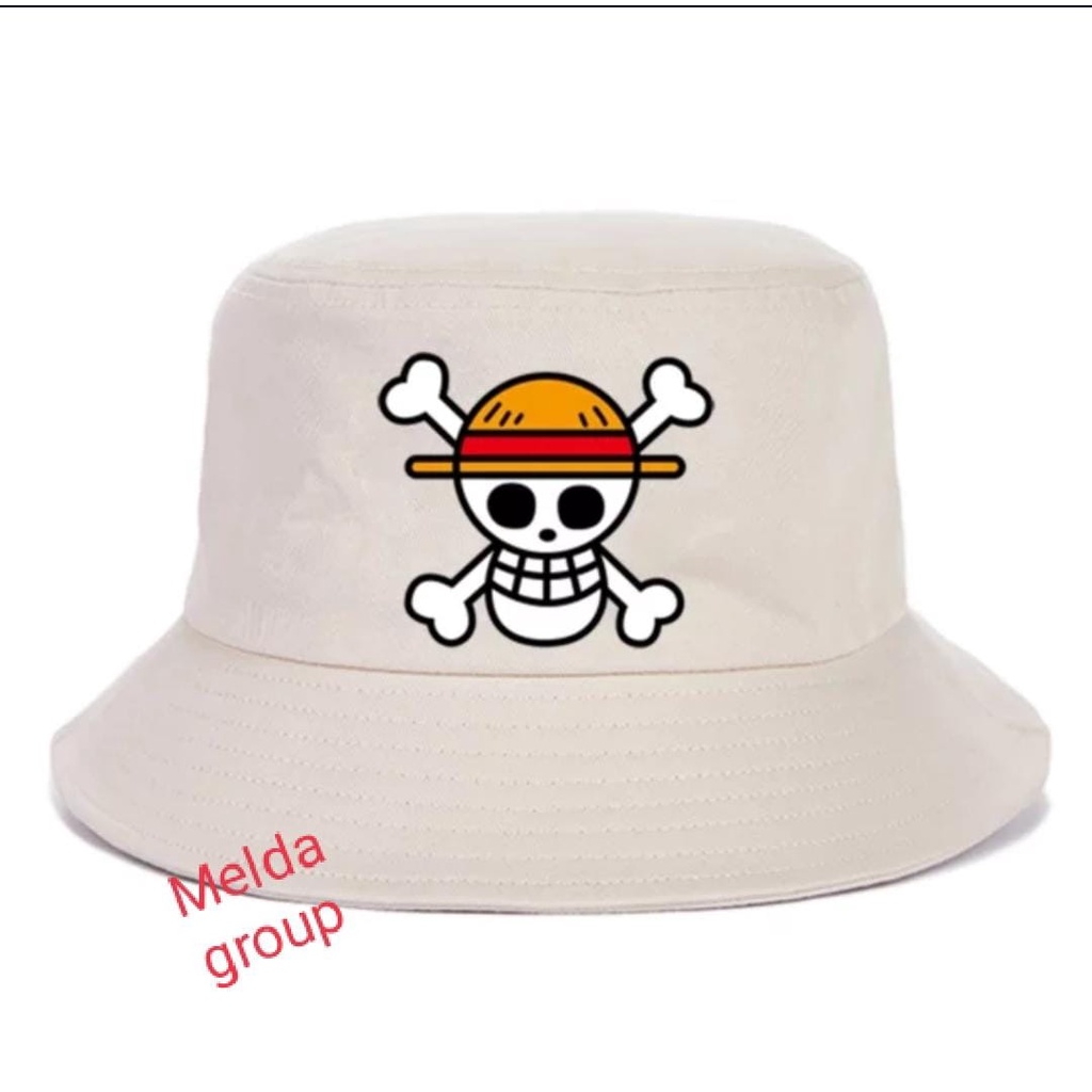 New Topi Bucket Distro Pria Dan Wanita Terbaru Cap Onepiece Dan Piratesofharts Bucket Korean Hip Hop Paling Treandy COD