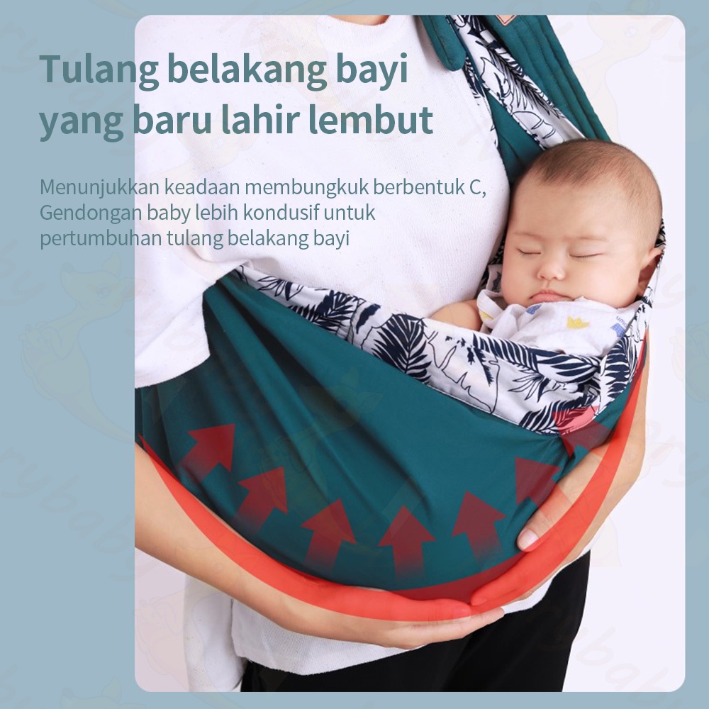 Ivorybaby Geos gendongan bayi meniru desain rahim baby carrier