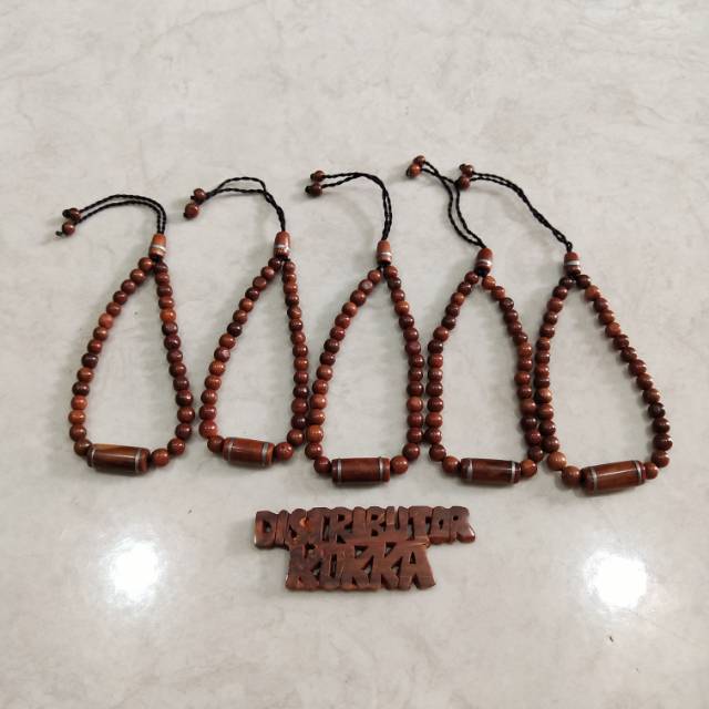 ( SUPER MURAH ) Grosir 5 pcs gelang kokka kaukah kaokah fukakah koka bulat kpl lilit timah coklat