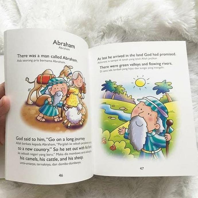 Alkitab Anak Balita ( Bilingual Bhs Indonesia & English )