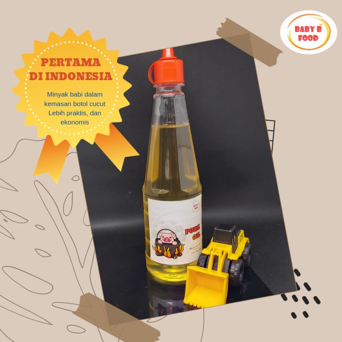 

Terlaris minyak babi murni/PORK OIL/Lard oil/terlaris/NOT OLIVE OIL/mie ayam - plus Buble wrap