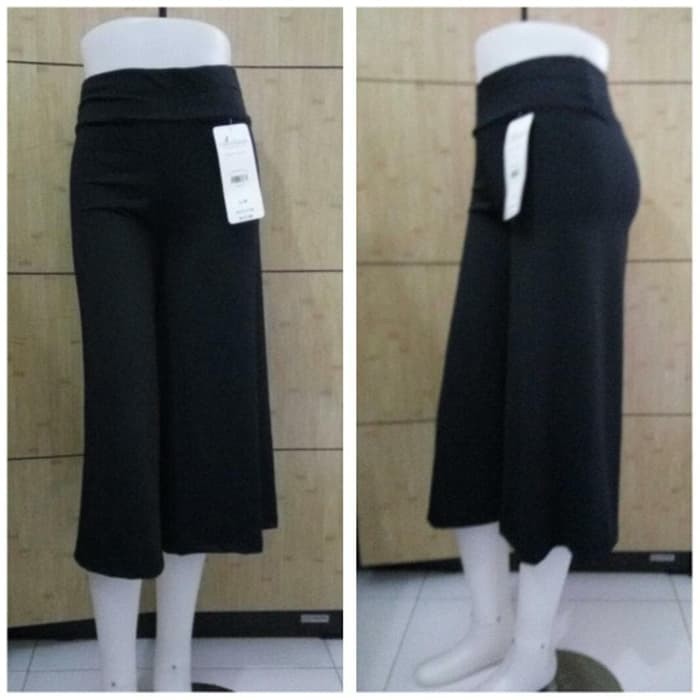 CELANA KULOT PENDEK JERSEY PREMIUM  CELANA SANTAI WANITA STANDAR JUMBO MAX 90 KG BISA COD