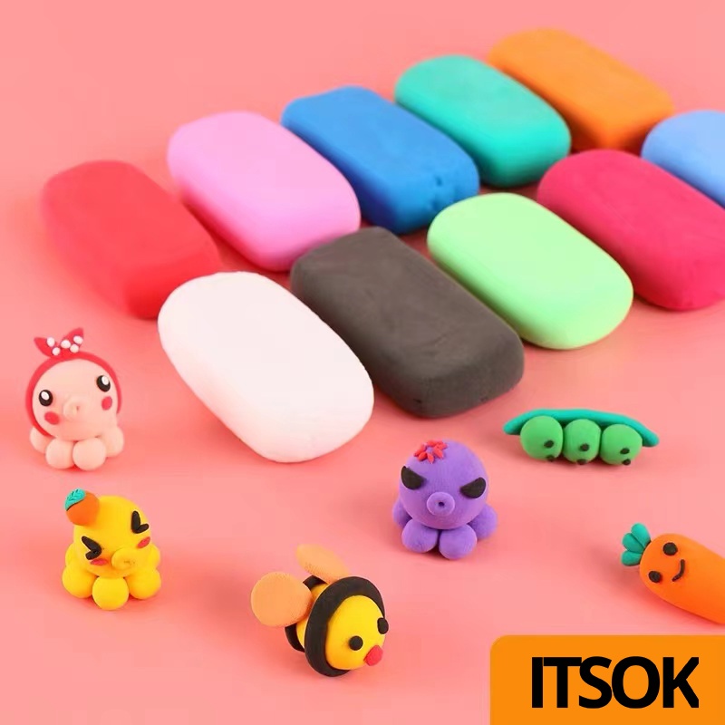 ITSOK Clay Mainan Anak / Mainan Edukasi / Slime Playdough