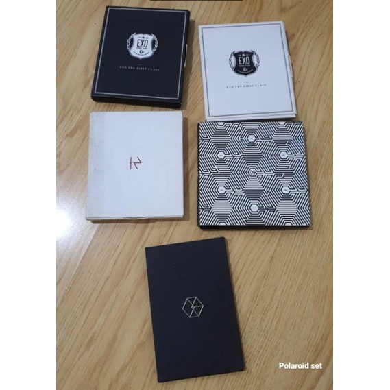 [RARE ITEM] EXO POLAROID SET XOXO WOLF GROWL MID OVERDOSE EXODUS