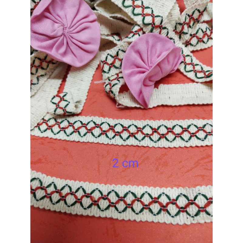 RENDA pita renda bordir renda katun renda kait renda tengah renda lis renda baju