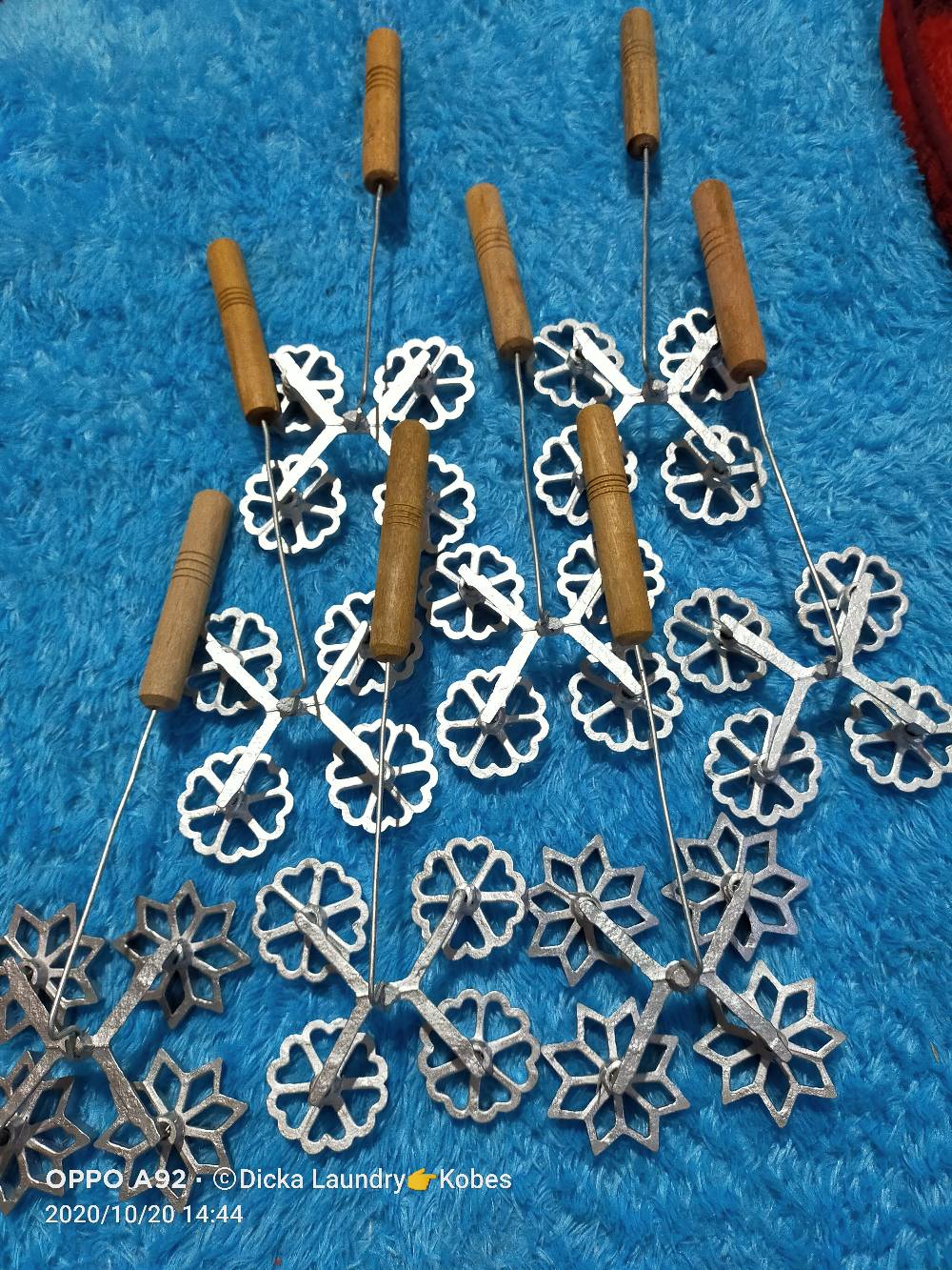 Paket Bunga Gandeng Jumbo - Cetakan Kembang Goyang