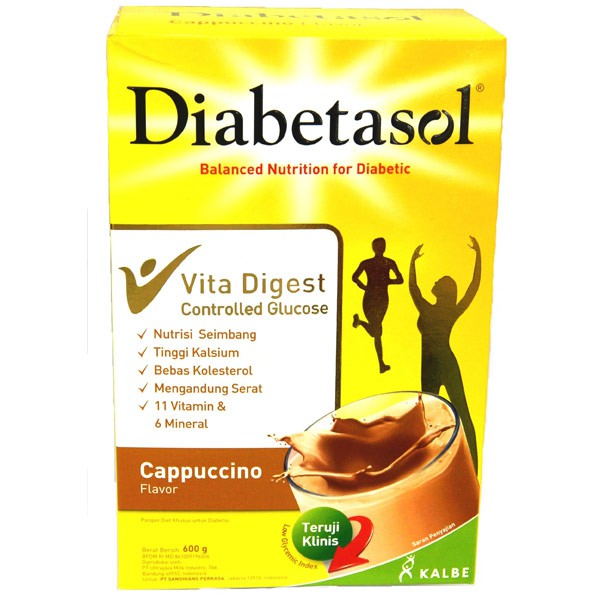 

Diabetasol Cappucino Box 630G