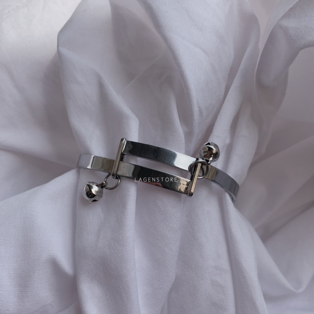 GELANG BANGLE POLOS SILVER