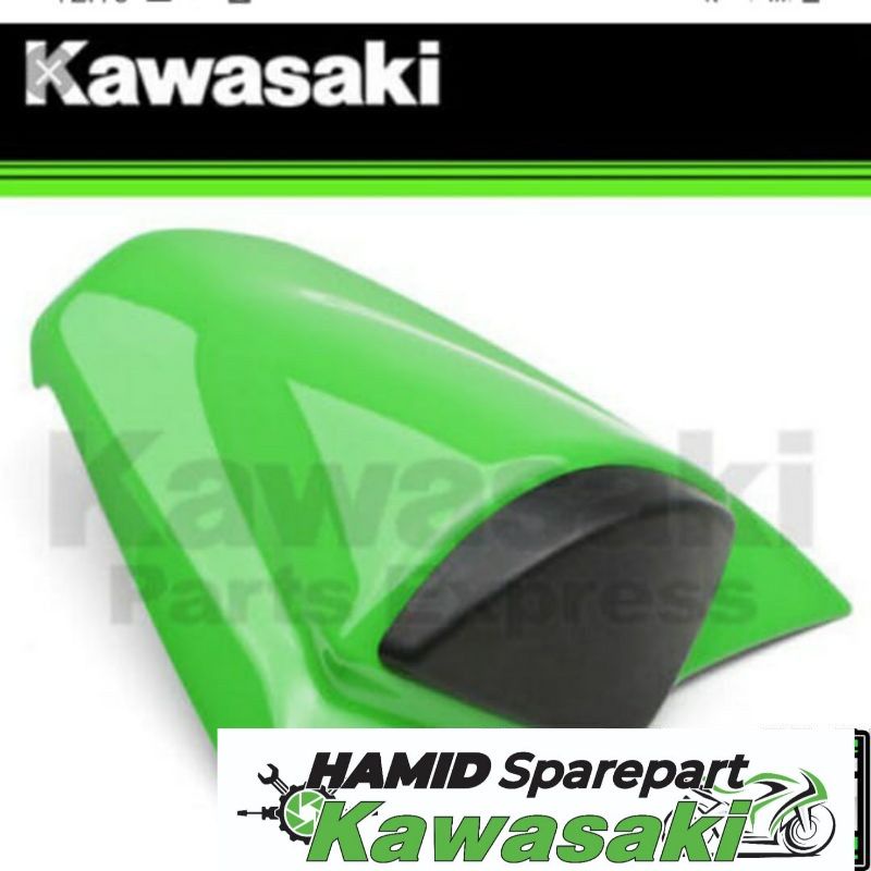 single seater seat ninja 250 karbu hijau ori Kawasaki Genuine Part