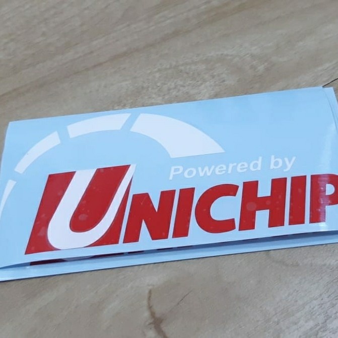 Stiker Dastek Unichip Cutting Sticker Mobil Motor Dll Jagonya Stiker