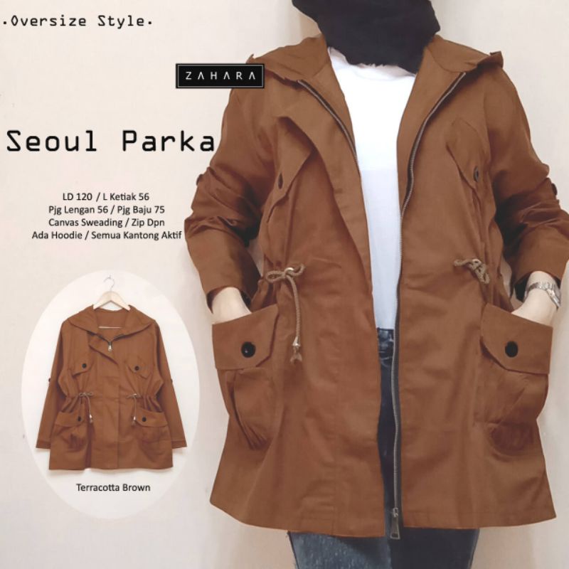 SEOUL PARKA BY ZAHARA