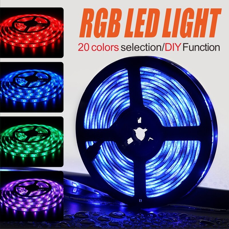 LED Strip 2835 300 LED 5 Meter with Remote Control