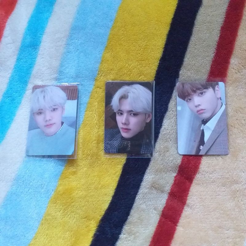 OFFICIAL PHOTOCARD FANKIT X1 KANG MINHEE DAN SONG HYEONG JUN