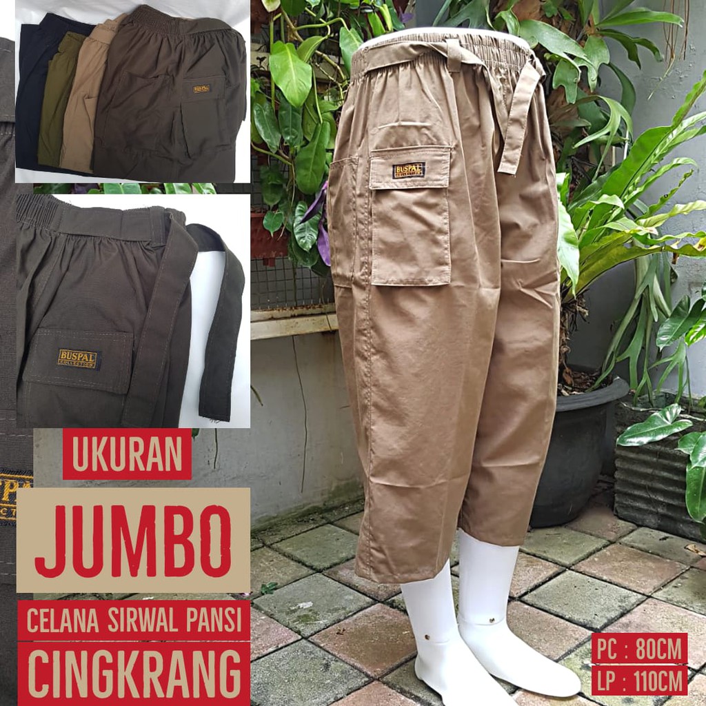 Celana Sirwal Buspal Jumbo