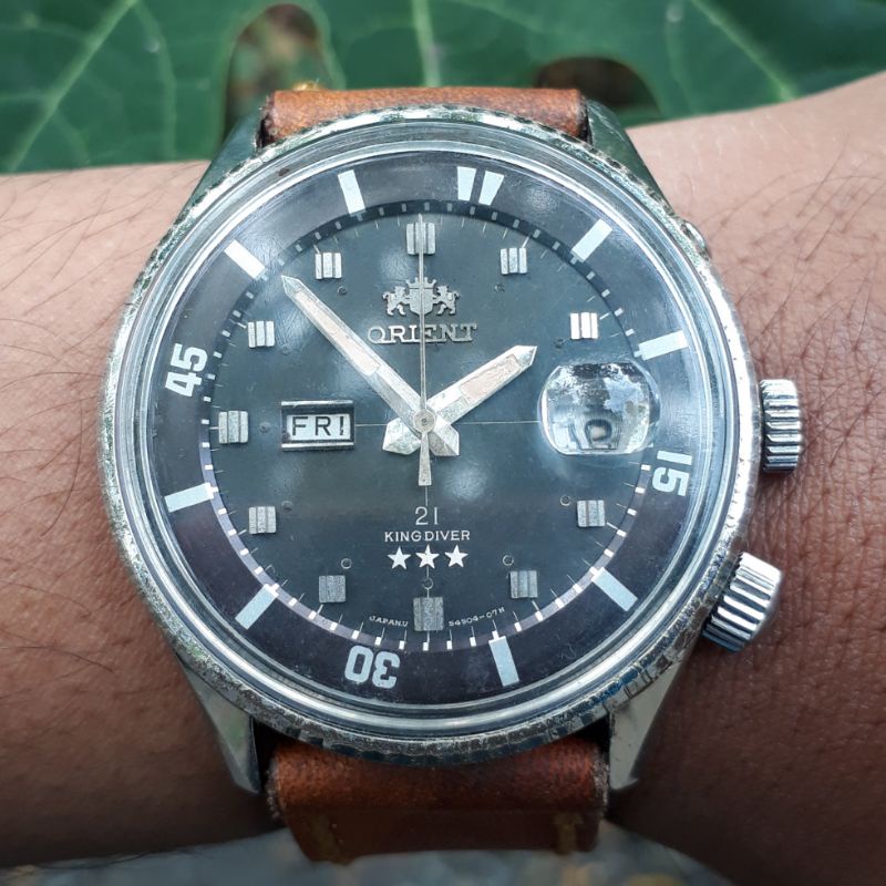 Jam Tangan ORIENT KING DIVER Automatic Original Asli Rare Item