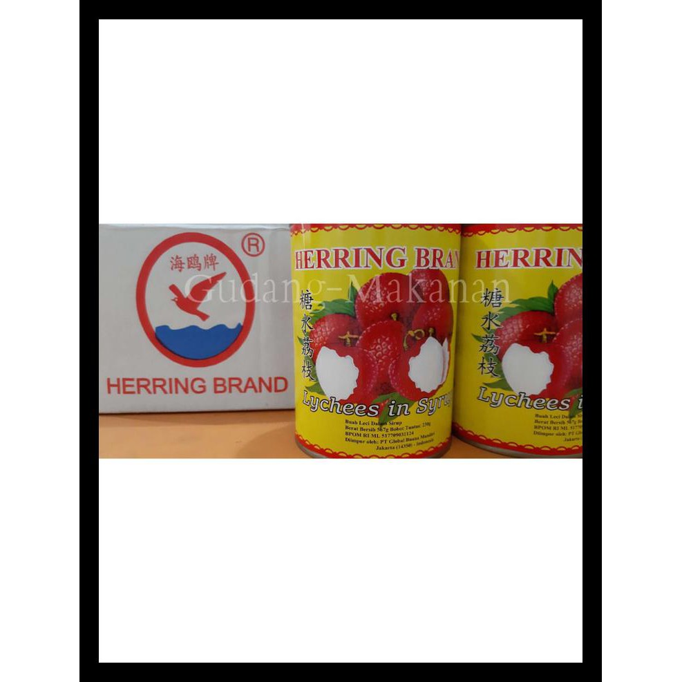 

Special Price Leci Kaleng / Lychee In Syrup Herring 567Gr (Kartonan Isi 12 Kaleng) Makanan Instan