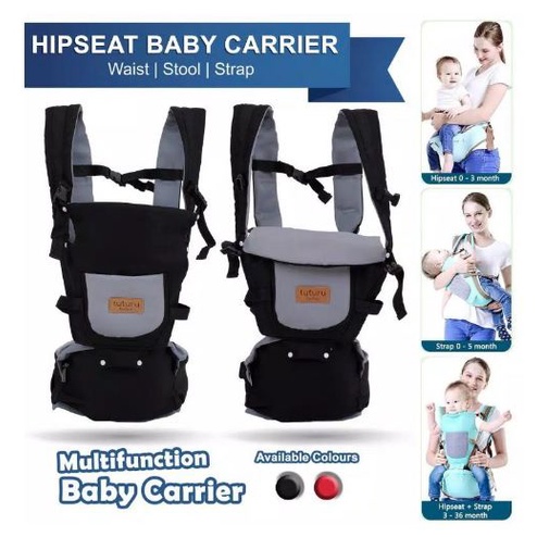 5 IN 1 Gendongan Bayi Depan Hipseat - 5in1 Way Hipseat Baby Carrier - GENDONG BAYI