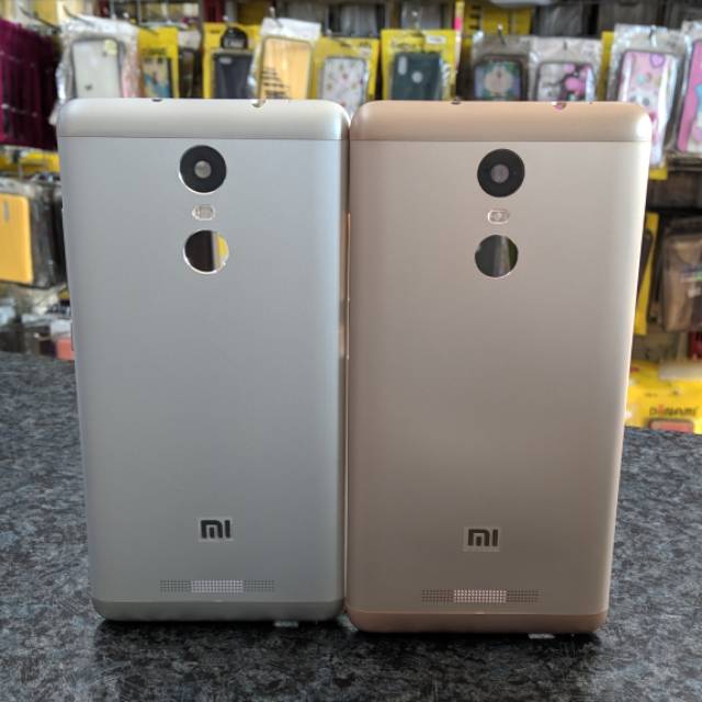 Backdoor casing tutup baterai redmi note 3 ato note 3 pro kualitas ori/OEM (bahan metal)