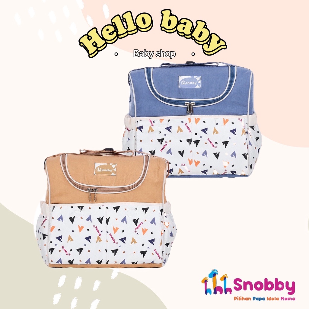 Snobby Tas Bayi Medium Summit Series Saku Print TPT6272