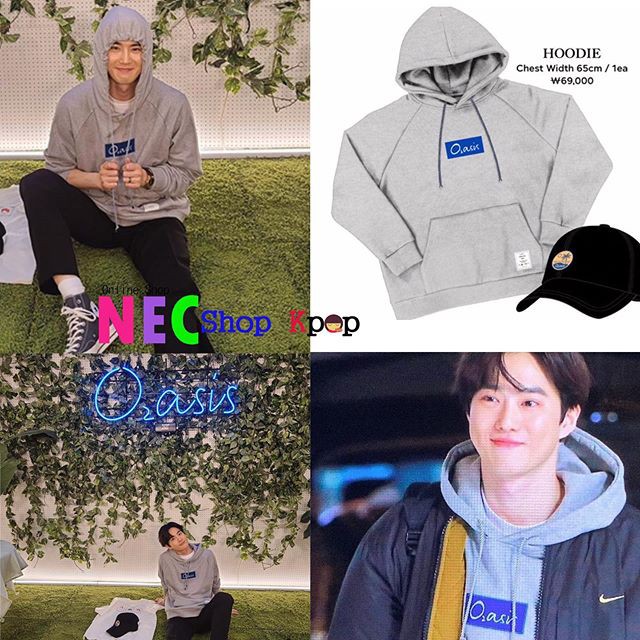EXO LEADER Suho O2ASIS Hoodie SUHO ONLINE FANMEETING O2ASIS