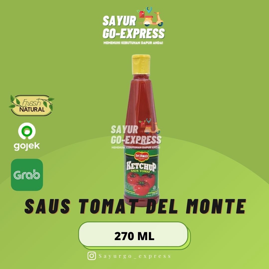 

Saus Tomat Del Monte Pouch 200 gram