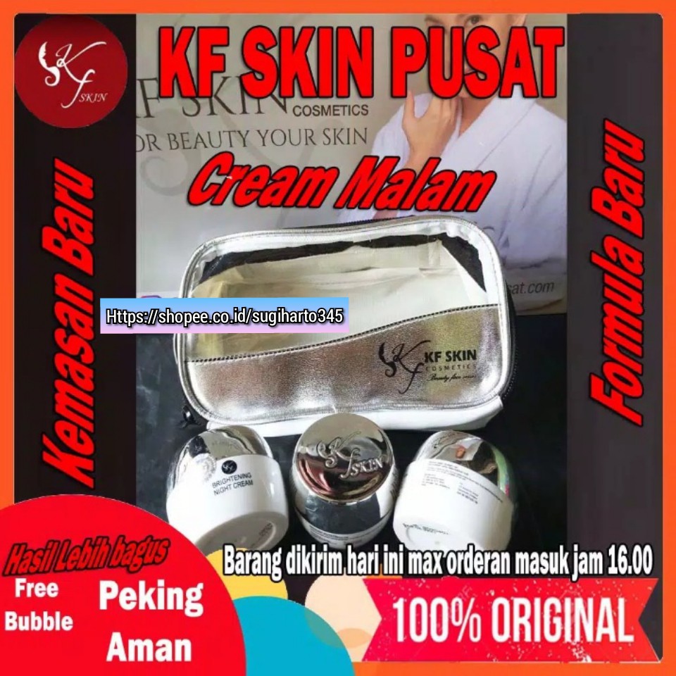 kf skin kfskin bpom Night Cream / Cream Malam kf skin BPOM
