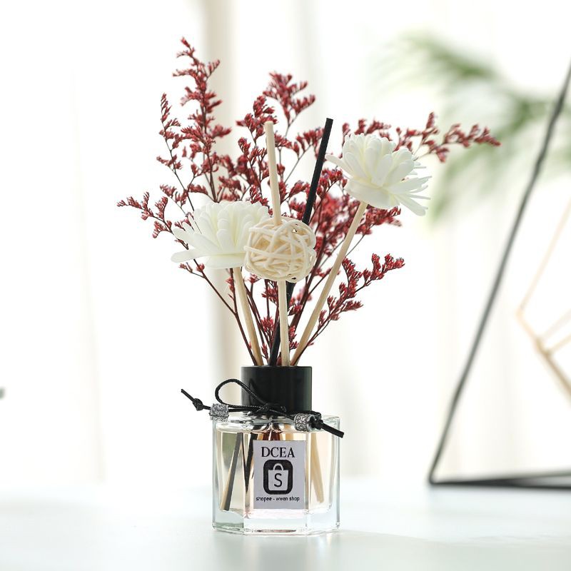 Reed Diffuser Aromatherapy Bunga Difuser Aroma Pengharum Ruangan Pewangi Oil Reed Difuser REED DIFFUSER LOVER'S GRASS REED DIFFUSER REFILL REED DIFFUSER HAMPERS PENGHARUM RUANG AROMATERAPI-4