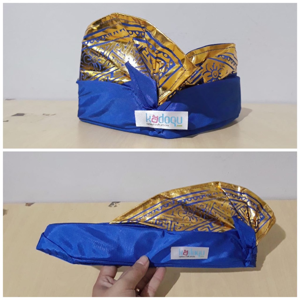 Udeng Bali Jadi - Polos Biru