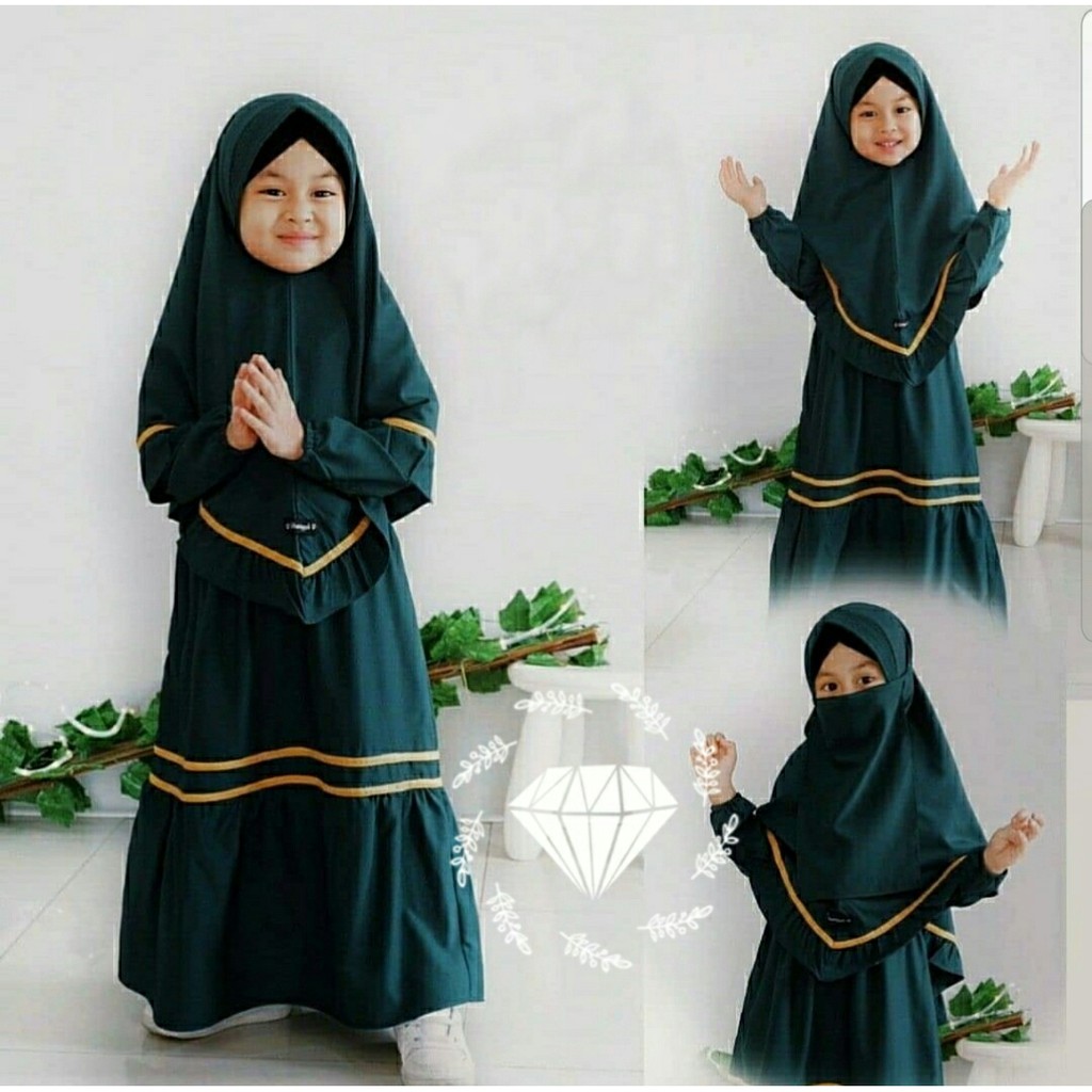 Syari Kid Khodijah 3Warna