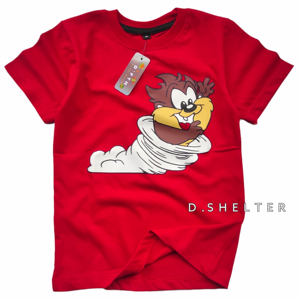 KAOS DISTRO ANAK MERAH TAZMANIA DFTH / DSHELTER