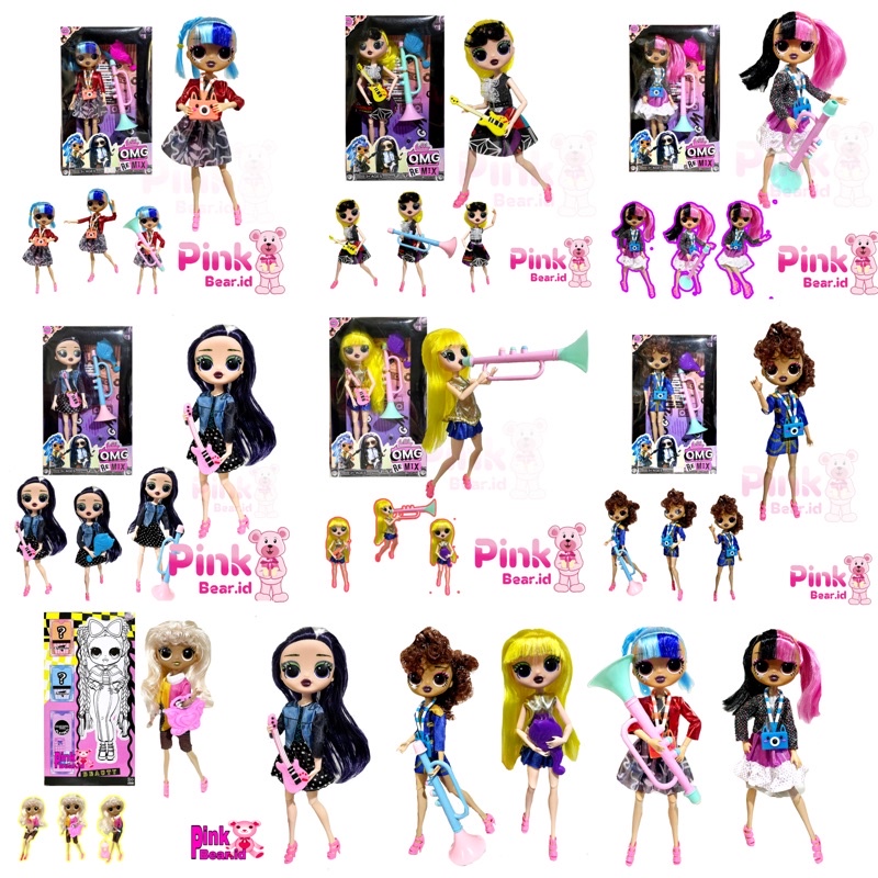 Lol Surprise Mainan Anak Boneka Lol Omg Light/28 Cm Surprise Doll/Lol Surprise Omg Lol Remix