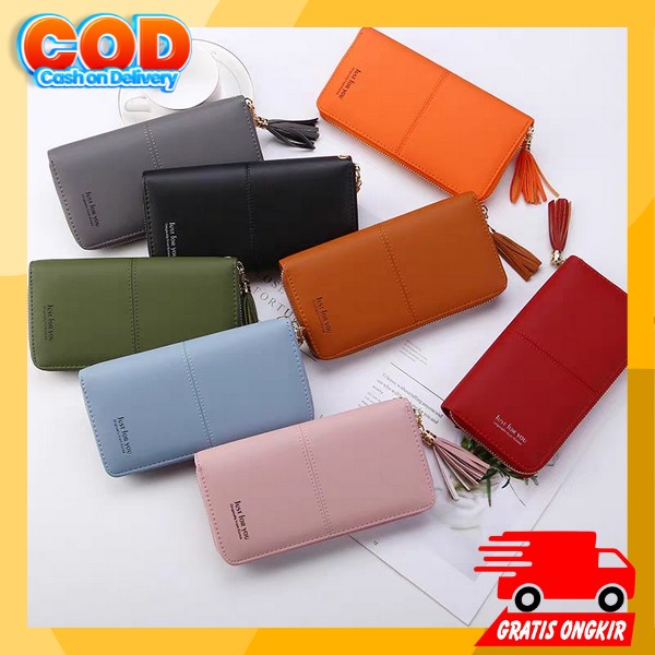 Dmpet Cewe Tebal Bagus Dmpt Lipat Kecil Domper Wanits Lucu Domet Wanita Terbaru 2022 Dompet Kondanga