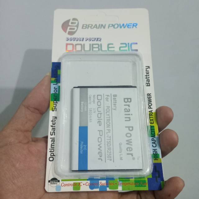 Baterai batre polytron T3 R2507 Baterai Handphone Polytron Rocket T3 R2507 PL-7T5D  brain power