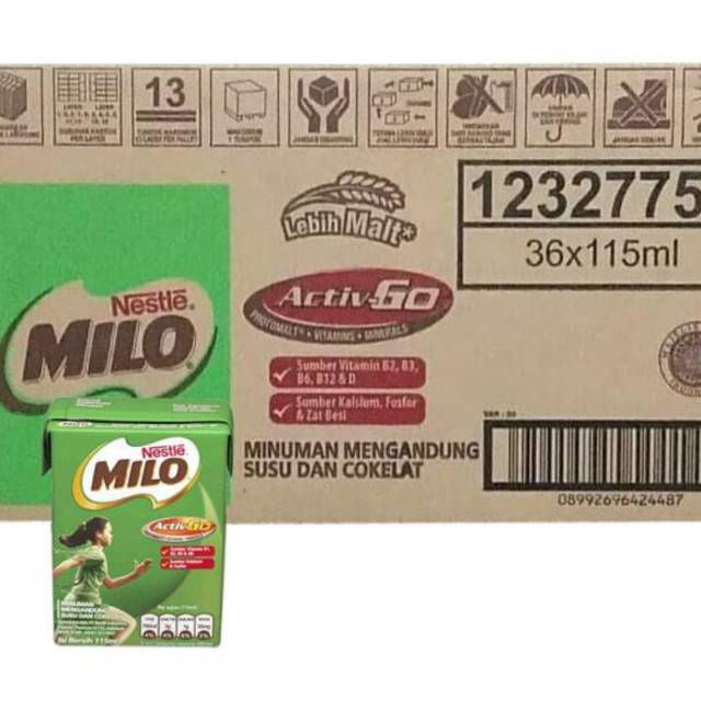 

Milo kotak 115 ml