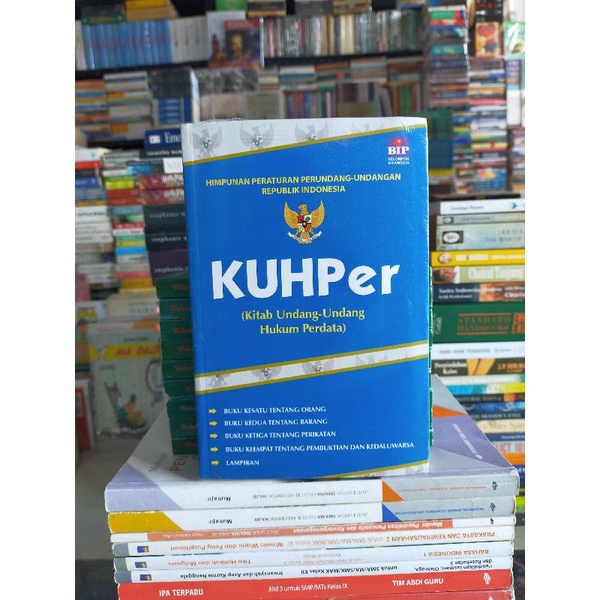 

Buku Original : KUHPer (Kitab Undang Undang Hukum Perdata)