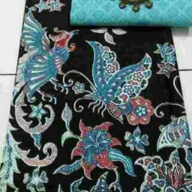 set kain batik dan embos