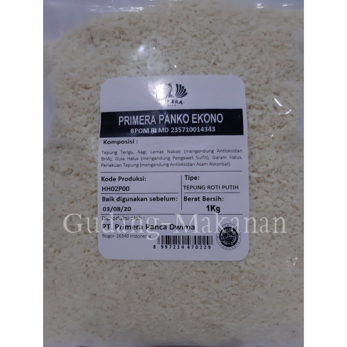 

Ds11D Panko/Bread Crumb/Tepung Roti 1Kg G6B040B