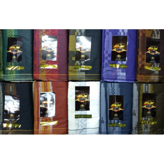 Stok Terbatas Sarung Atlas Premium 750 New 2018 Benang 5500