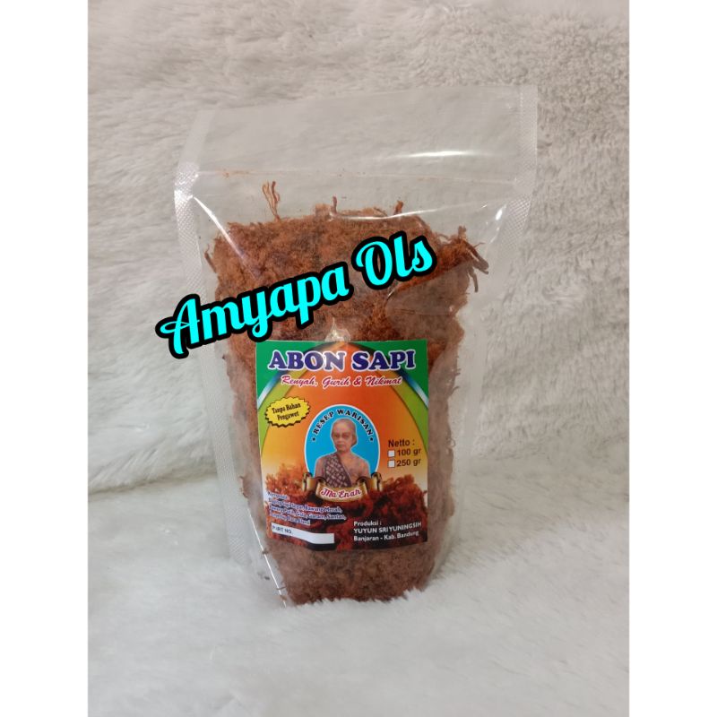 

Abon Sapi Asli Tanpa bahan pengawet
