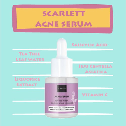 acne serum tea tree water